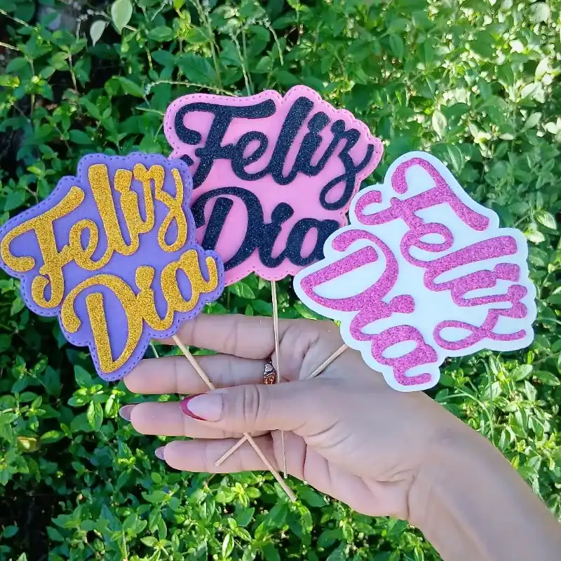 Toppers de Feliz Día 