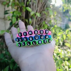 Trío de pulseras para mejores amigas 