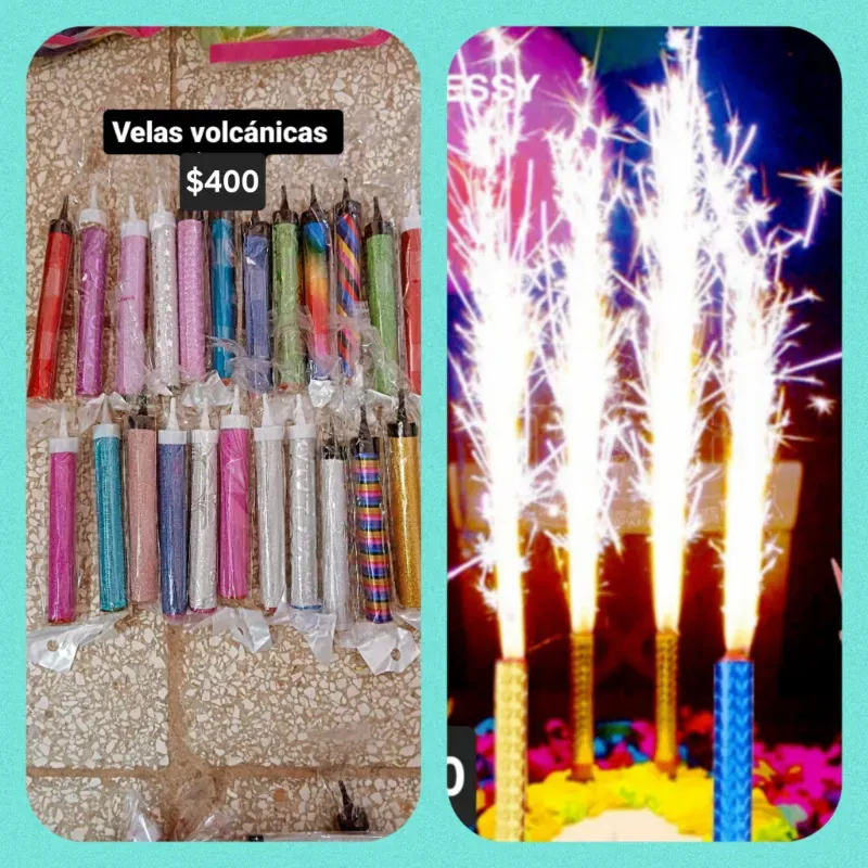 Velas volcánicas 