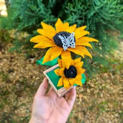 Bucarito de girasoles 