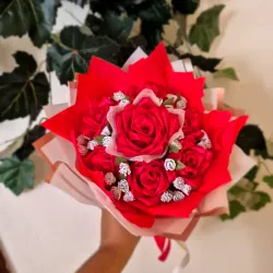 Ramo de rosas eternas 
