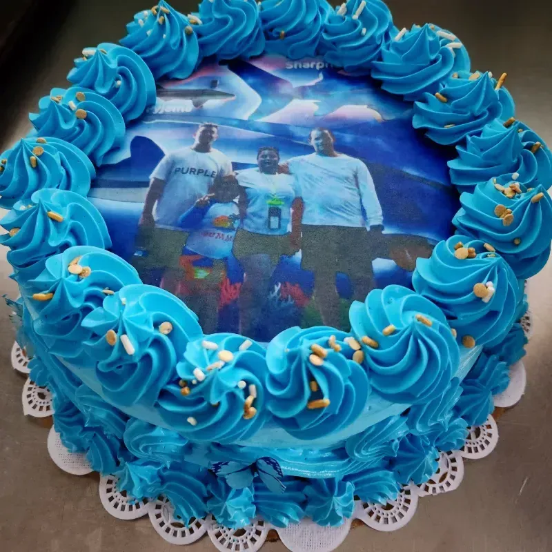 Cake con imagen comestibles 