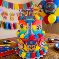 Cake de la patrulla canina