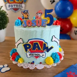 Cake de la patrulla canina
