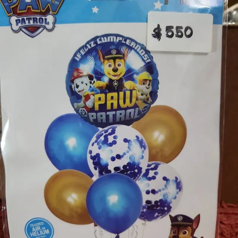 Globo Inflable 18 pulgadas con globos latex