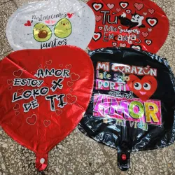 Metalizados 18 pulgadas con frases