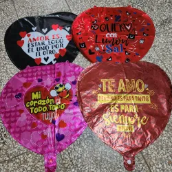 Metalizados 18 pulgadas con frases