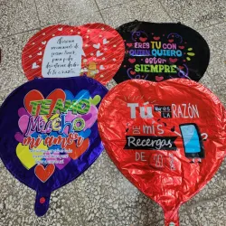 Metalizados 18 pulgadas de frases