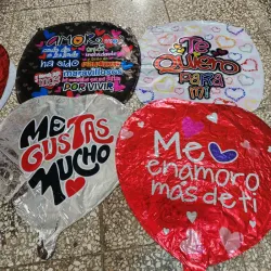 Metalizados de 18 pulgadas con frases