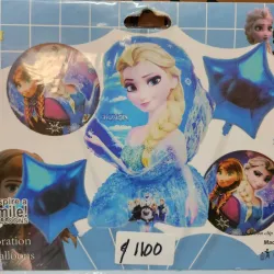Set de 5 globos FROZEN