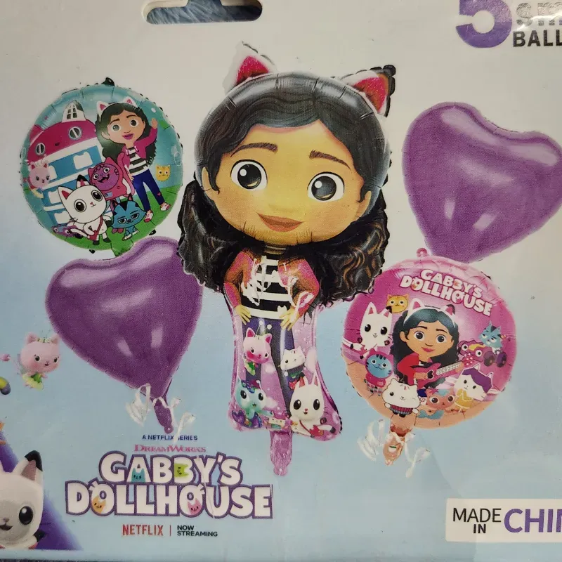 Set de 5 globos inflables Cabby