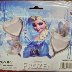Set de 5 globos inflables FROZEN