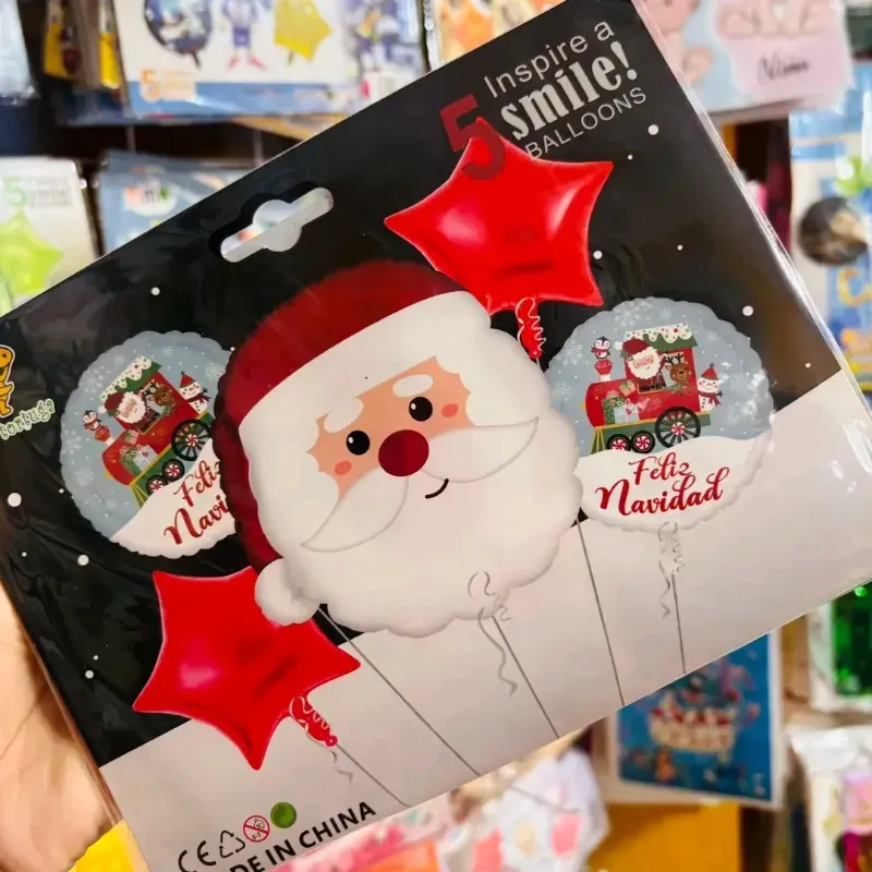 Set de 5 globos inflables 