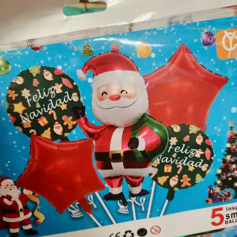 Set de 5 globos inflables 