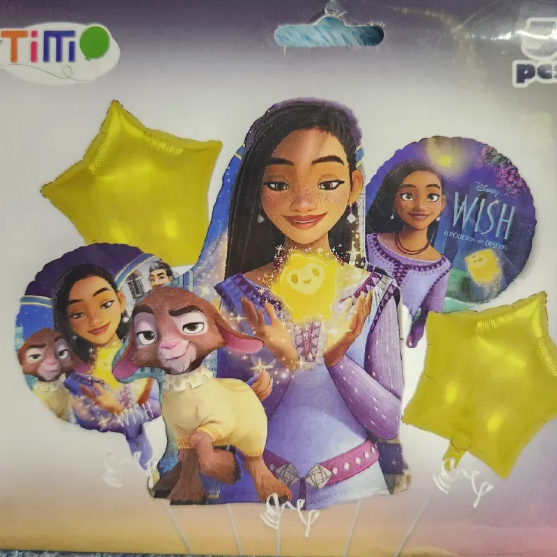 Set de 5 globos Wish