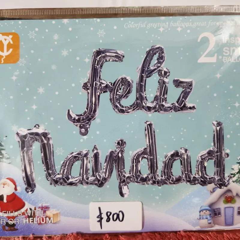 Set inflable Feliz Navidad 