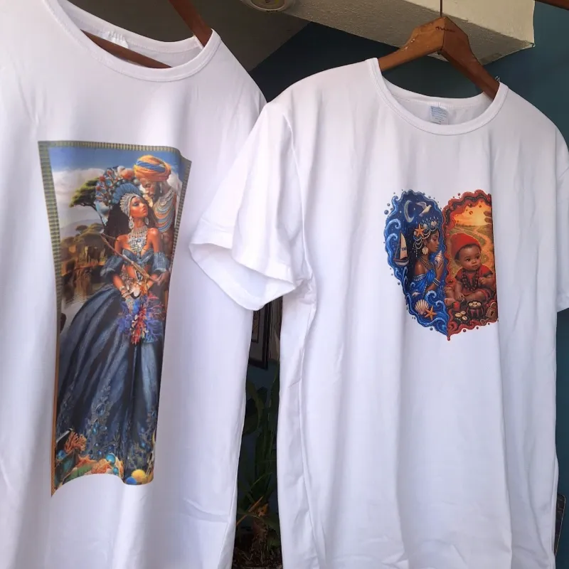 Camiseta de Poliester elastizado