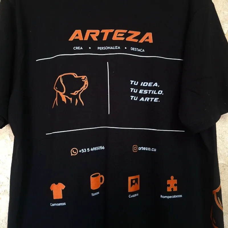 Camiseta de algodón personalizada 