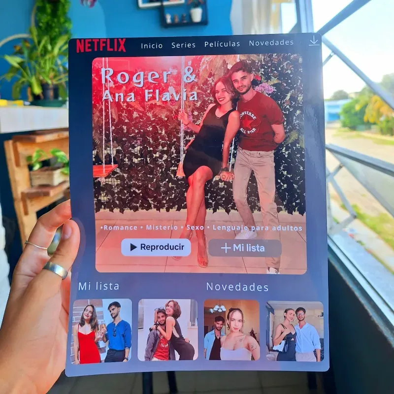 Poster estilo Netflix