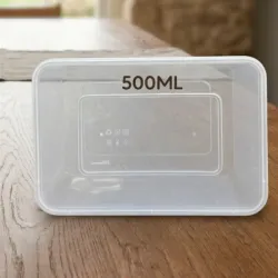 Envases Transparentes 500ML