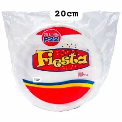 Platos Desechables 20cm