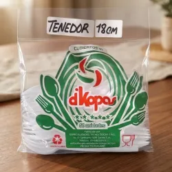 Tenedores Desechables 18cm