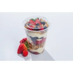 Vasos tapa plana 12oz 