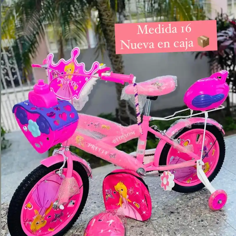 Bici medida 16 modelo princesa