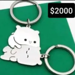 Llaveros de gatos de pareja