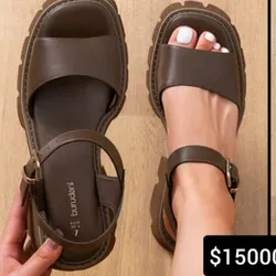 Sandalias de material