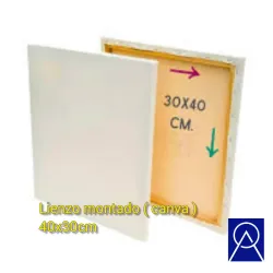 Lienzo montado (canva) 40x30cm