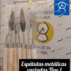 Set espátulas metálicas