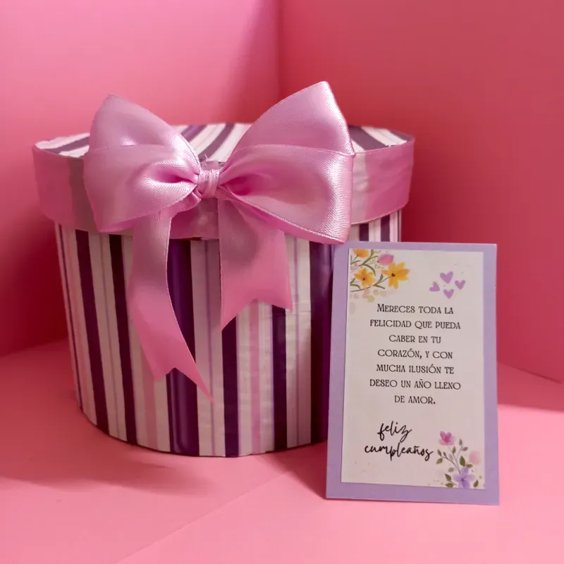 Cajas Redondas con confituras 