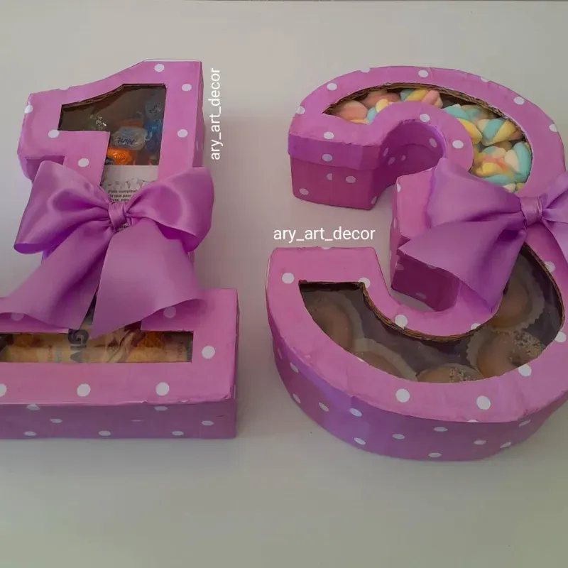 Letra (o número) de chuches 