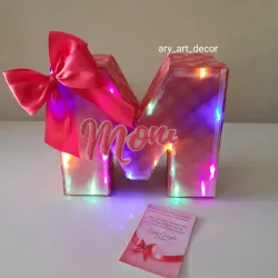 Letra (o número) de chuches 