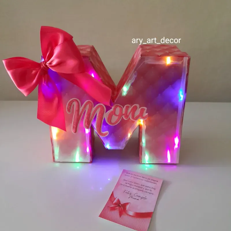 Letra (o número) de chuches 