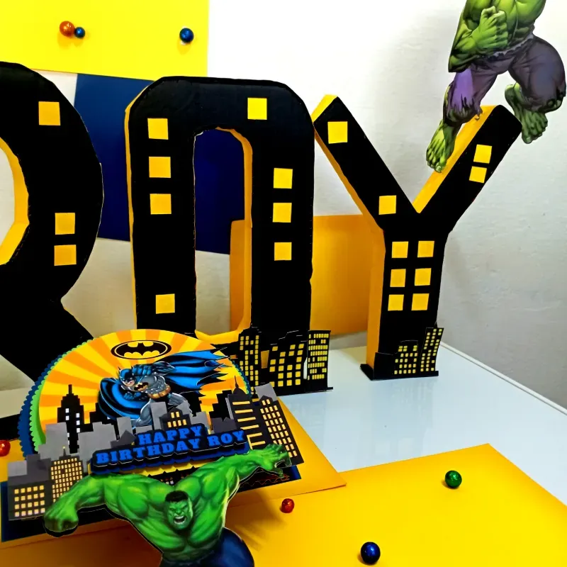 Letras y Números 3D