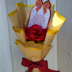 Ramo de 1 rosa eterna