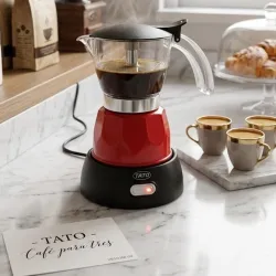 Cafetera 3 tazas eléctrica