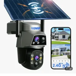 Camaras de seguridad calidad con batería y panel