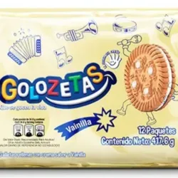 Galletas 12 unidades Vainilla