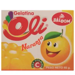 Gelatina de naranja