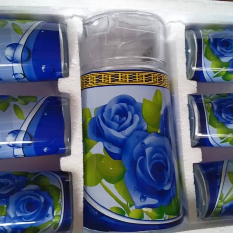 Juego de jarras cristal