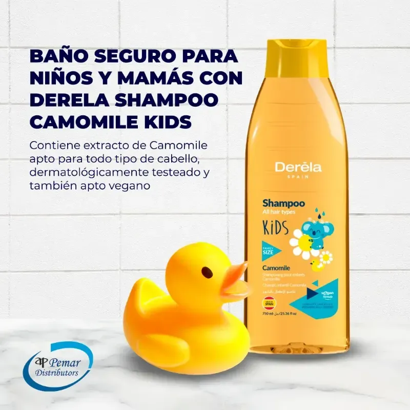 Champú Infantil con manzanilla