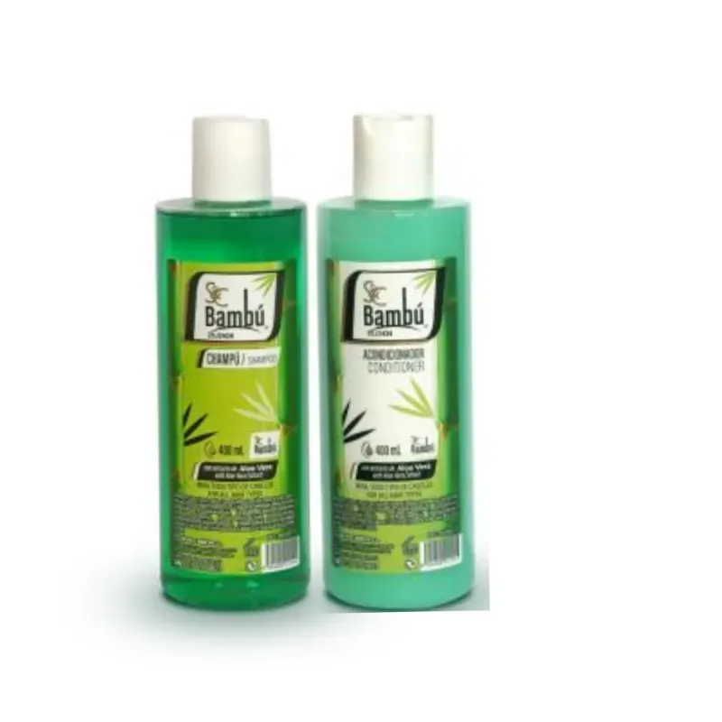 S&C Bambu Champu & Acondicionador con Extracto de Aloe Vera 400ml