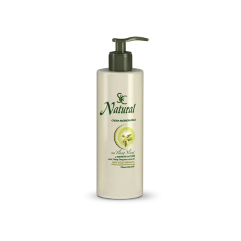 S&C NATURAL CREMA REGENERADORA CON YLANG YLANG 400 ML
