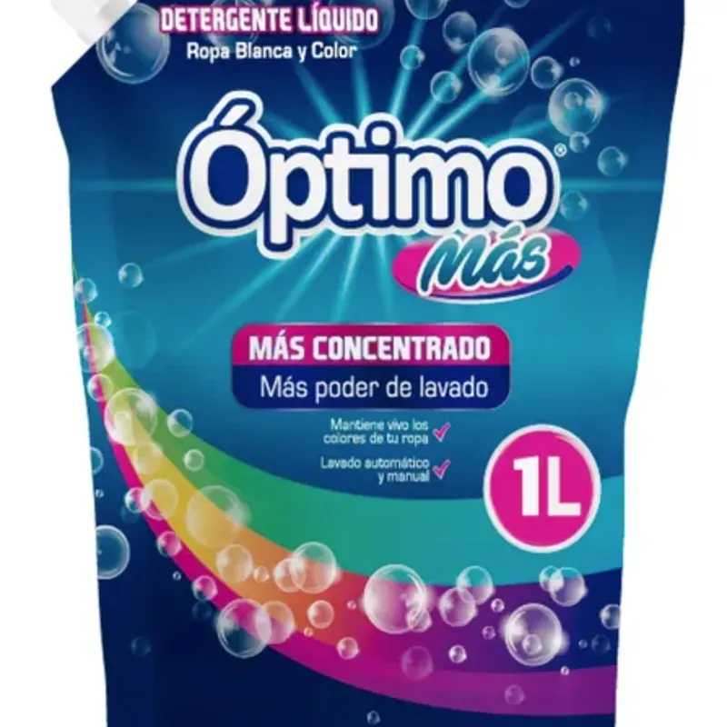 Detergente líquido Óptimo 1 lt.