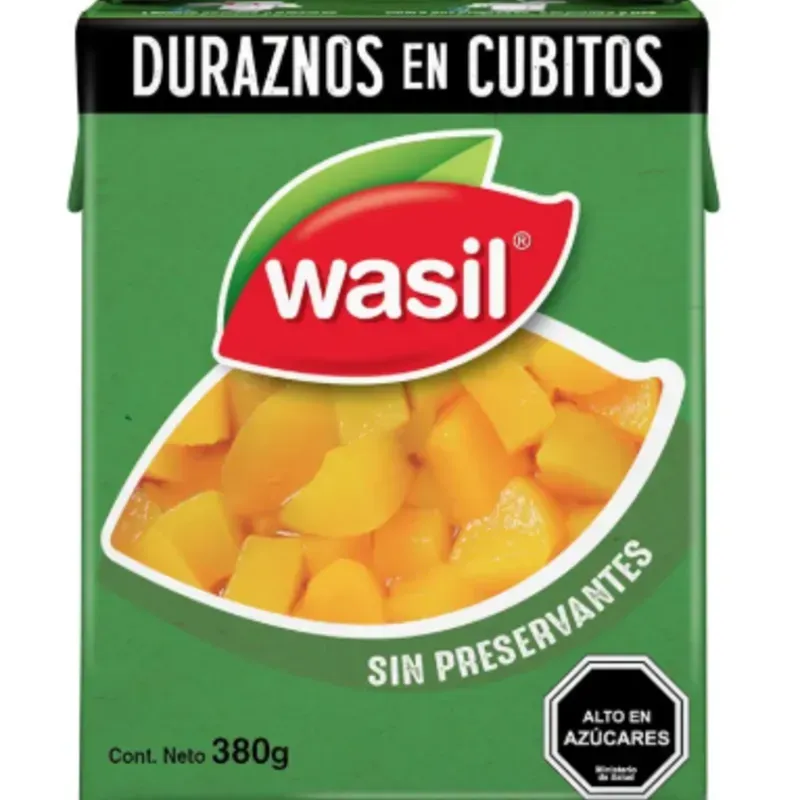 Duraznos en Cubitos 380 gr.