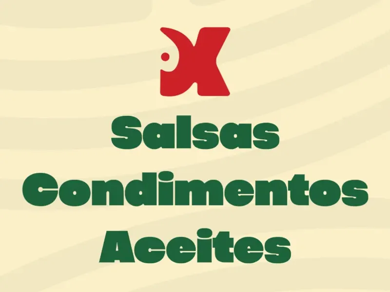 Salsas, Condimentos y Aceites
