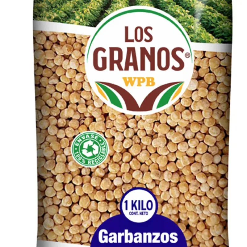 Garbanzos sin piel 1 kg.